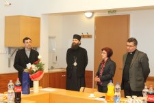 A Szent Atanáz Görögkatolikus Hittudományi Főiskola oktatóinak köszöntése