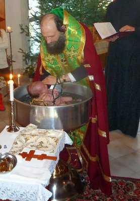 Püspöki keresztelő Pomázon