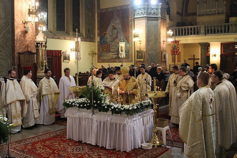 Nagyszombati Szent Bazil Liturgia vecsernyével
