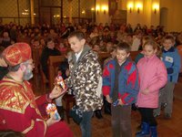 Iskolai megemlékezés névadónkra, Szent Miklós püspökre