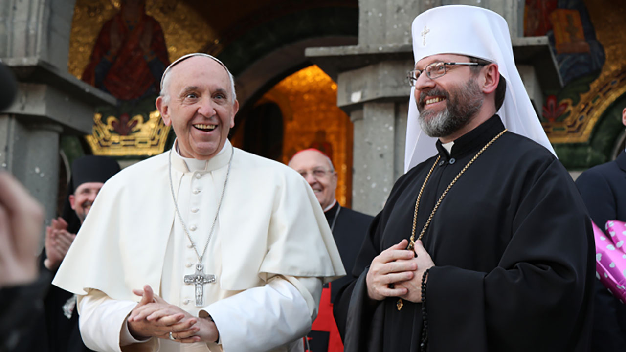 Ferenc pápa a római ukrán görögkatolikusokhoz: Közel vagyok hozzátok!