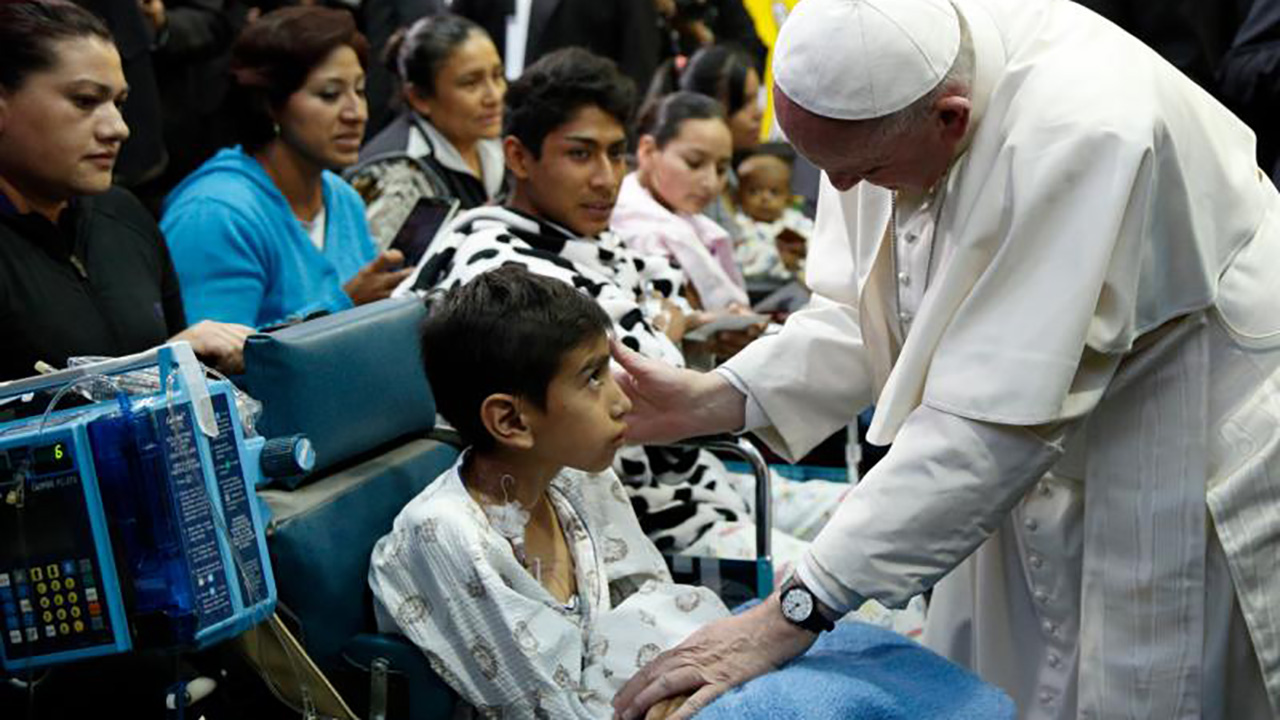 Ferenc pápa üzenete a betegek XXVI. világnapjára