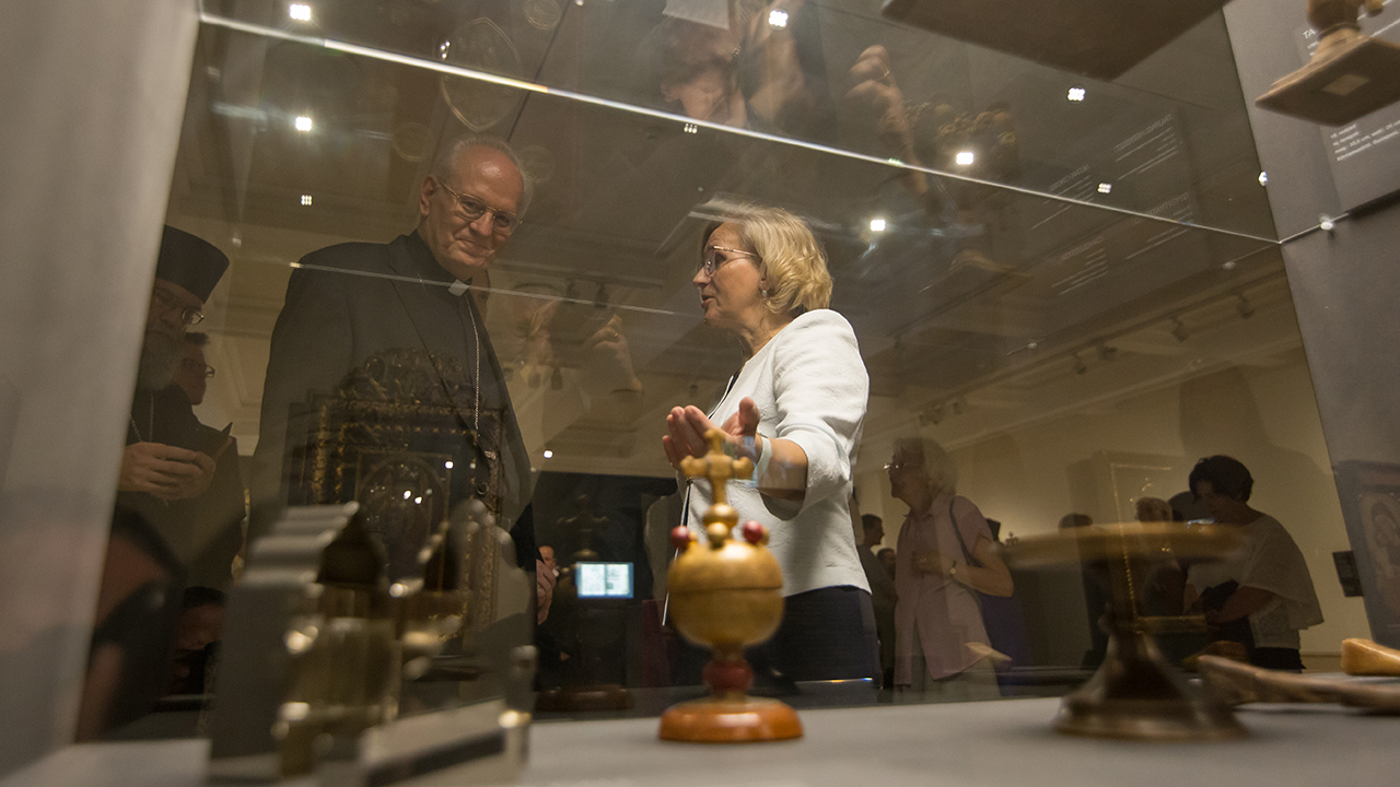 Megnyílt az Orcád világossága görögkatolikus egyházművészeti kiállítás