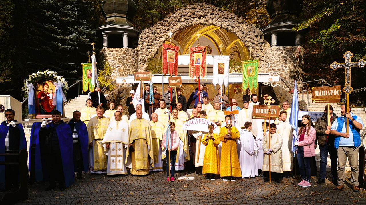 Mátraverebély-Szentkúton görögkatolikus búcsút tartottak
