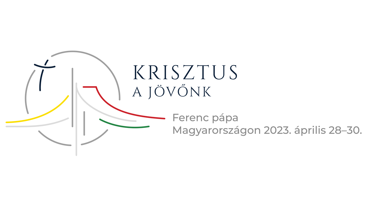 Ferenc pápa magyarországi apostoli útjának logója és mottója
