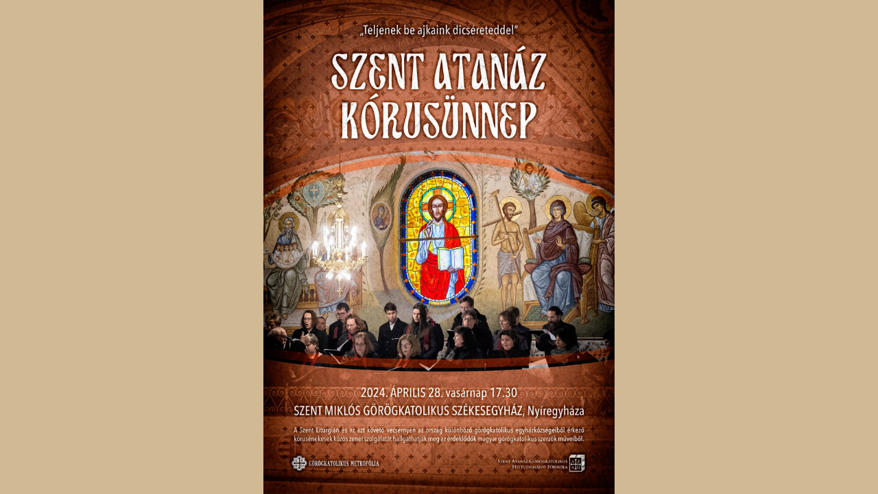 Ismét Szent Atanáz Kórusünnep Nyíregyházán