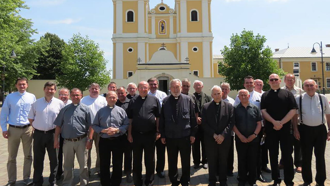 A Debrecen-Nyíregyházi Egyházmegye papjai Máriapócson