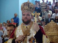 Vasile Bizău, máramarosi görögkatolikus püspök beiktatása