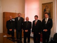 Alexandru Messian lugosi görögkatolikus püspökkel találkozott Szászfalvi László államtitkár