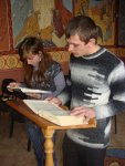 Diákok lelkigyakorlata és 2012 perces bibliaolvasás a karácsfalvai líceumban