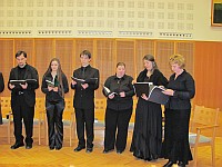 A kántor szak félévzáró vizsgakoncertje
