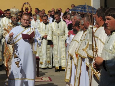 Kárpátaljai gyalogosok zarándoklata és a Miskolci Apostoli Exarchátus búcsúja kegyhelyünkön az Illés-hétvégén