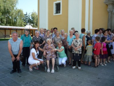A kistérségi idősek zarándoklata Úrszínváltozás ünnepén Máriapócsra