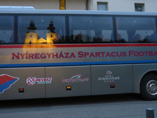 Zarándokházunk vendég volt a Nyíregyháza Spartacus FC