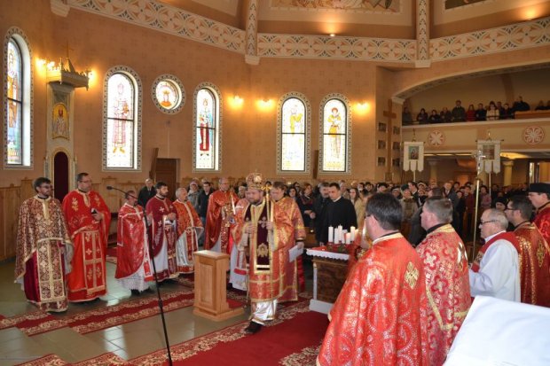 Vasile Bizău püspök Szatmárnémetiben
