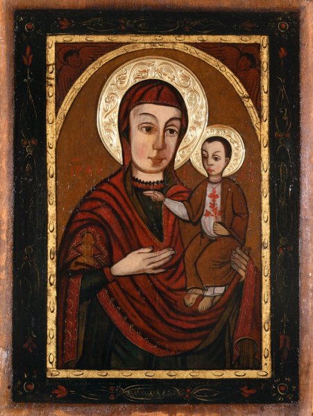Szenvedés koszorúzta Boldogasszony - Mária örömöt adó könnyei