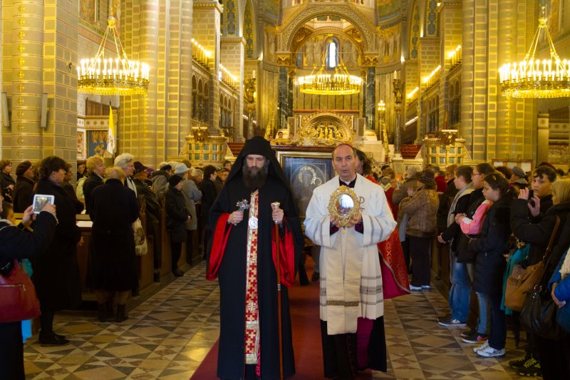 A máriapócsi kegykép Pécsett