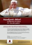 Mondjatok áldást! – Szolidaritási kezdeményezés XVI. Benedek pápáért