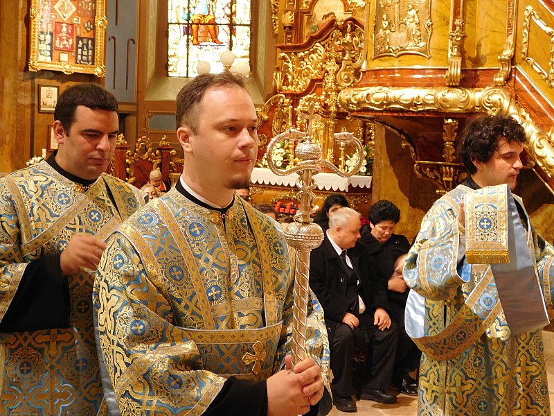 Erdei Tamást Atanáz püspök atya diakónussá szentelte Máriapócson