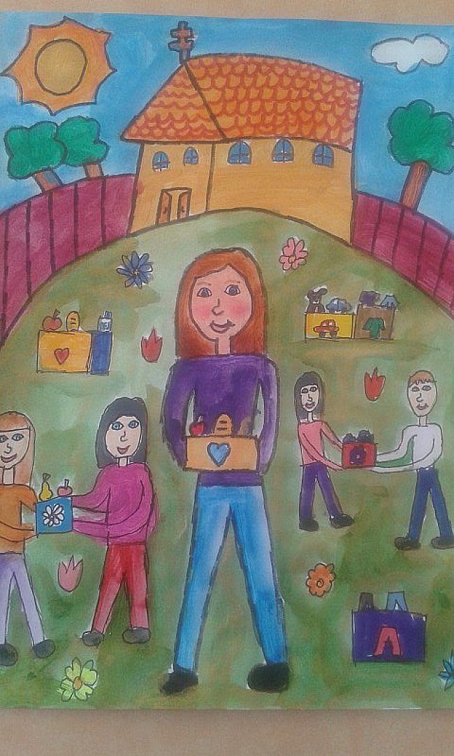 Embertől Emberig címmel hirdettek rajzpályázatot az iskolásoknak