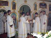 Templombúcsú és ikonosztázion-áldás Bagamérban