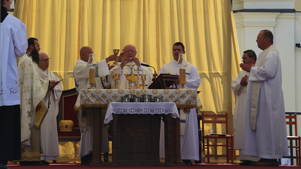 A Debrecen-Nyíregyházi Egyházmegye búcsúját ünnepelték Máriapócson