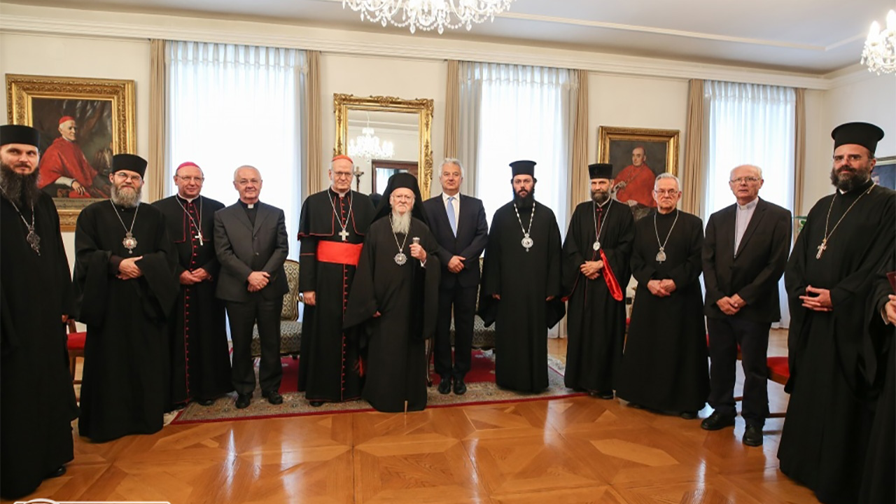 I. Bartholomaiosz pátriárka átvette a Konstantinápolyi Patriarkátus budapesti épületének kulcsát