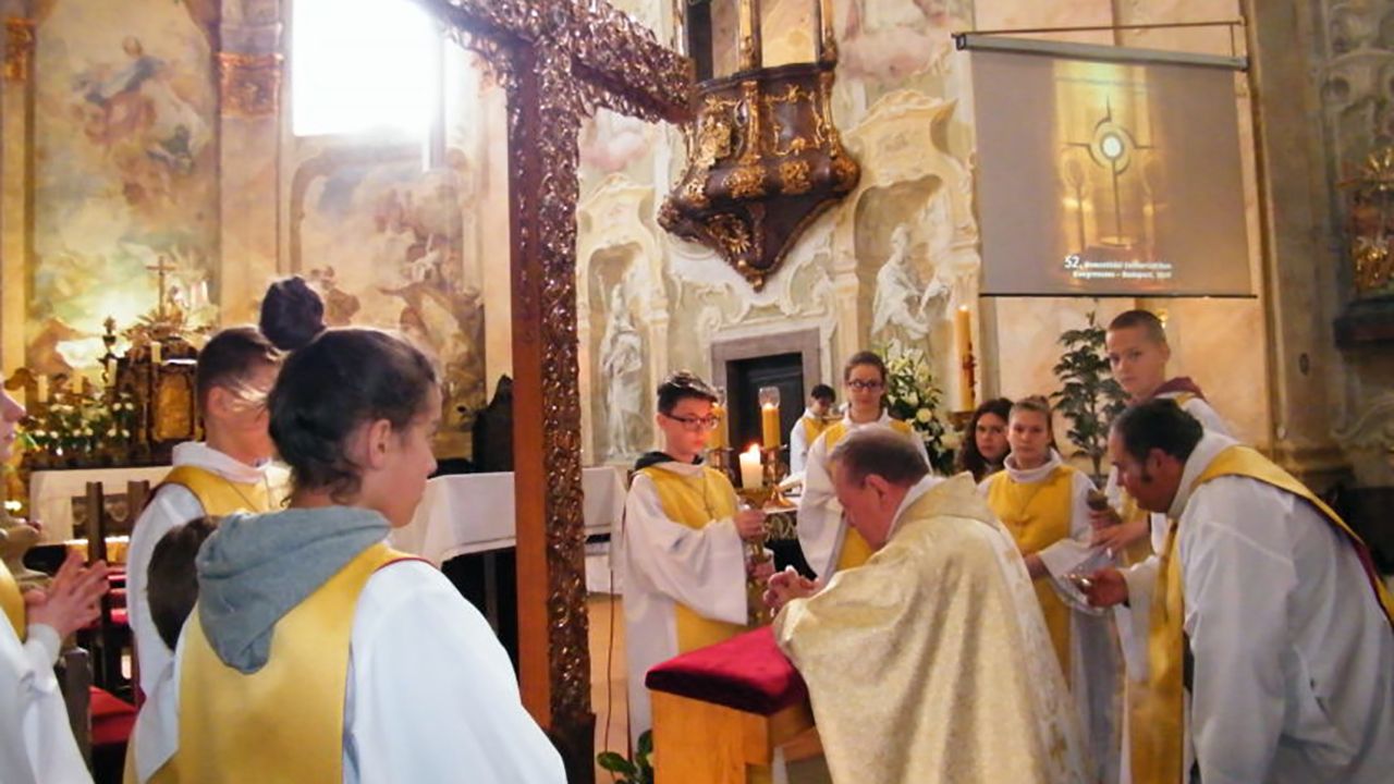 A Veszprémi Főegyházmegyébe érkezett a Missziós Kereszt