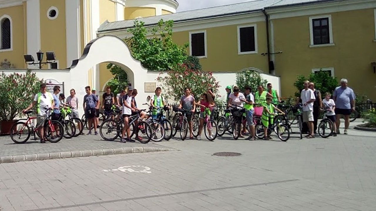 Kerékpáros ifjúsági zarándoklat Máriapócsra  