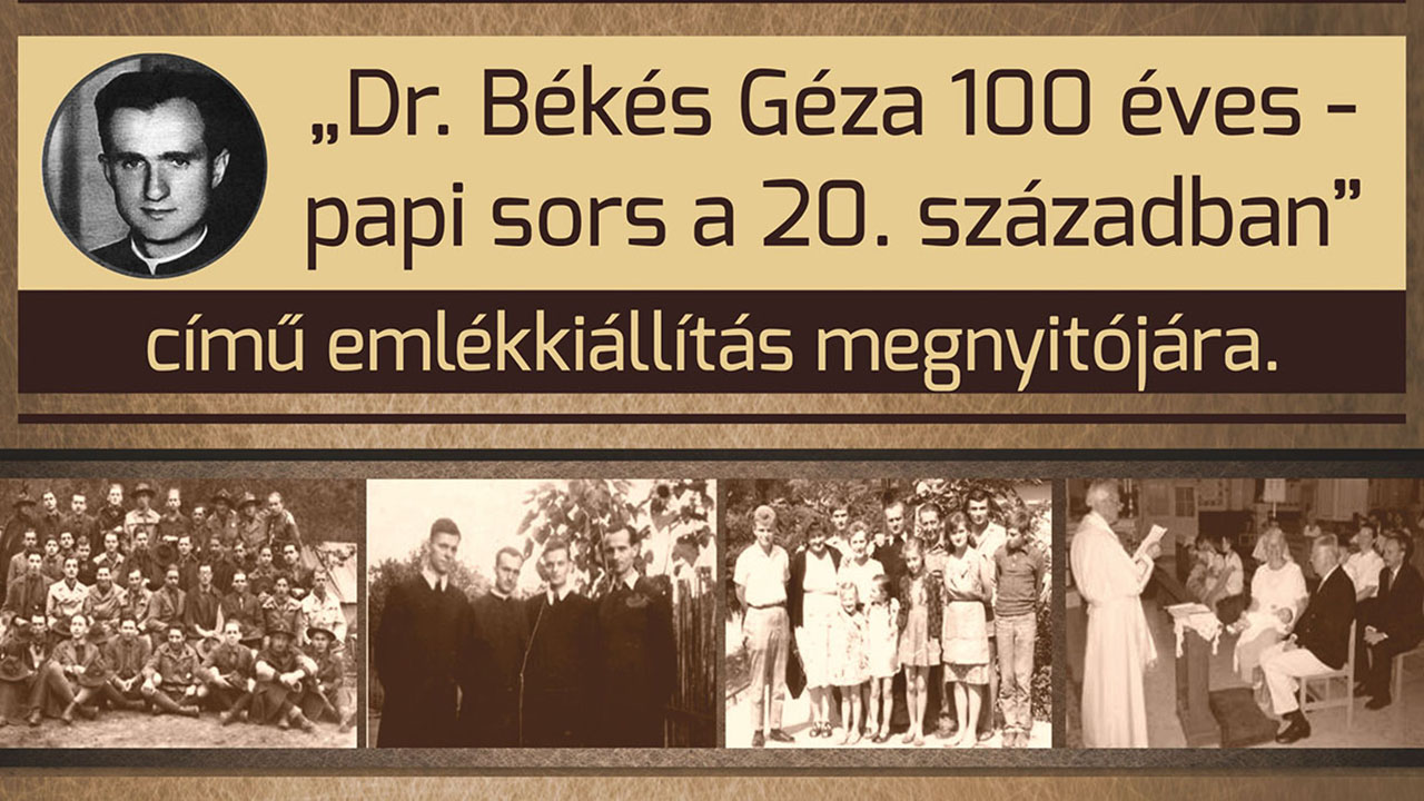 Papi sors a 20. században – dr. Békés Géza emlékkiállítás Nyíregyházán