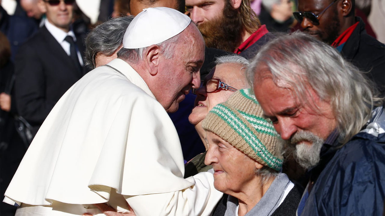 Ferenc pápa üzenete a szegények világnapjára