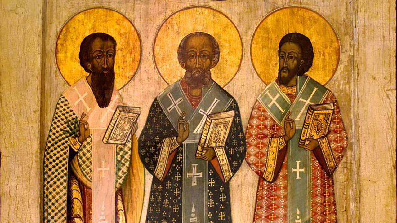Három szent főpap (Aranyszájú Szent János, Nagy Szent Bazil, Nazianzi Szent Gergely) ünnepe