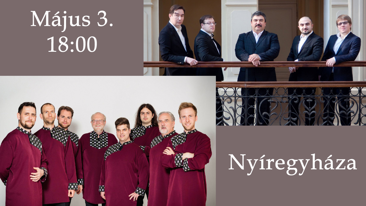 Doros Kvintett és a Szent Efrém Férfikar közös ortodox húsvéti koncertet ad Nyíregyházán
