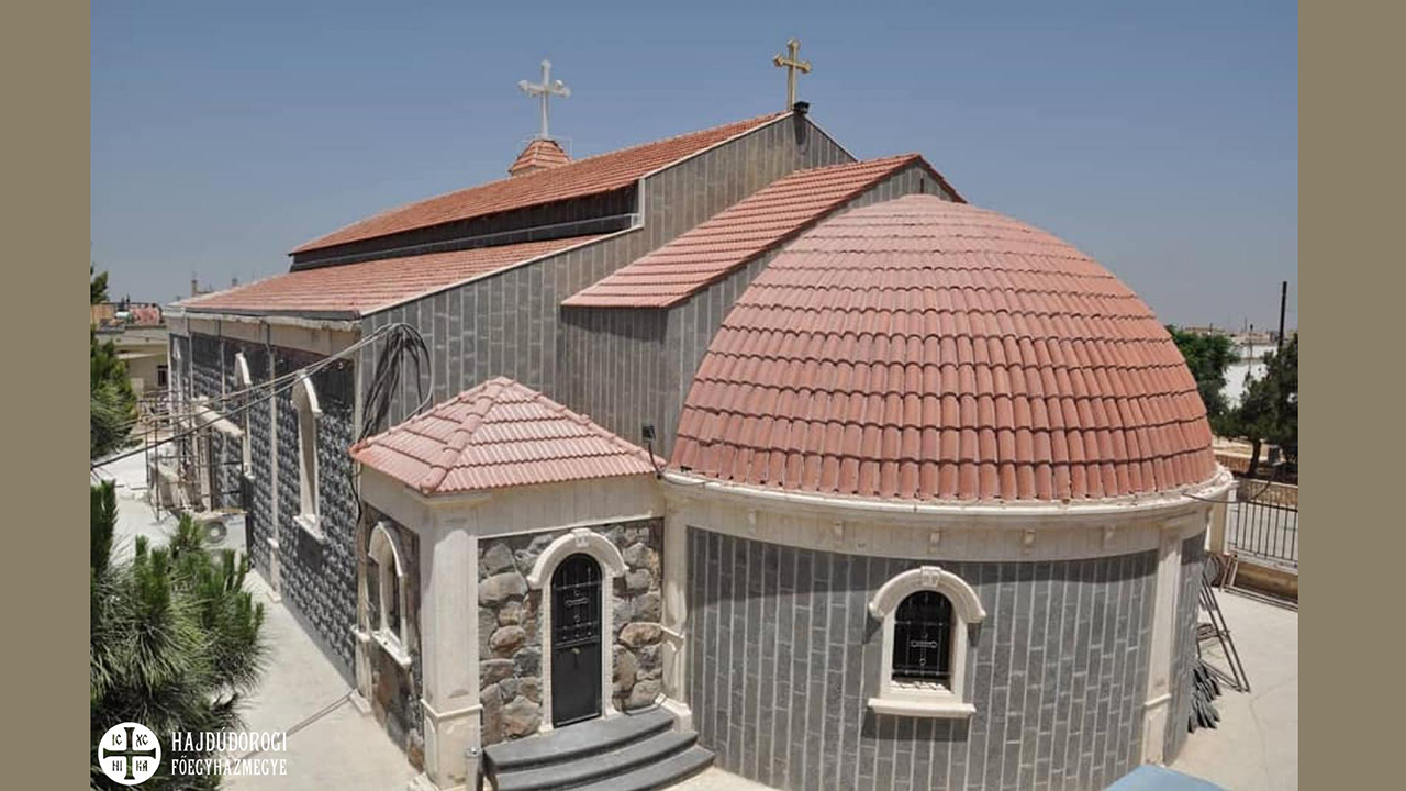 Szíriában fölszentelik a magyar adományból újjáépült templomot