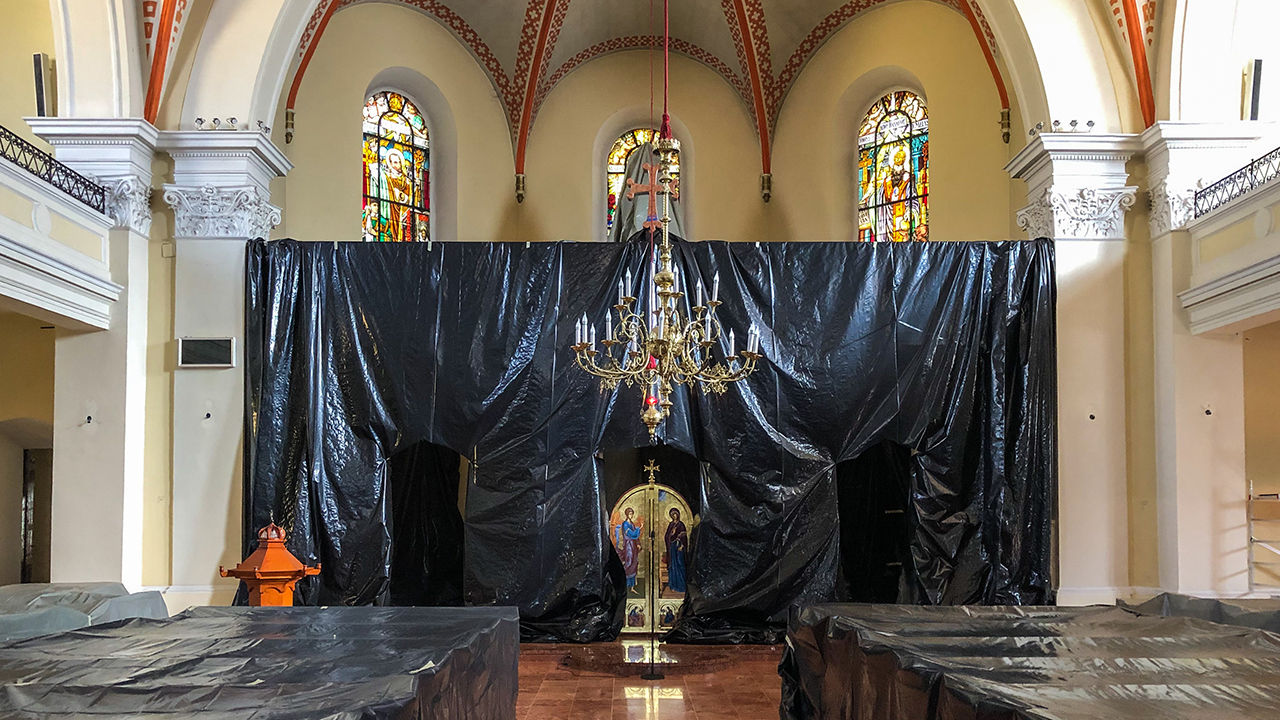 Felújítás a székesegyházban – új helyszínen a szertartások