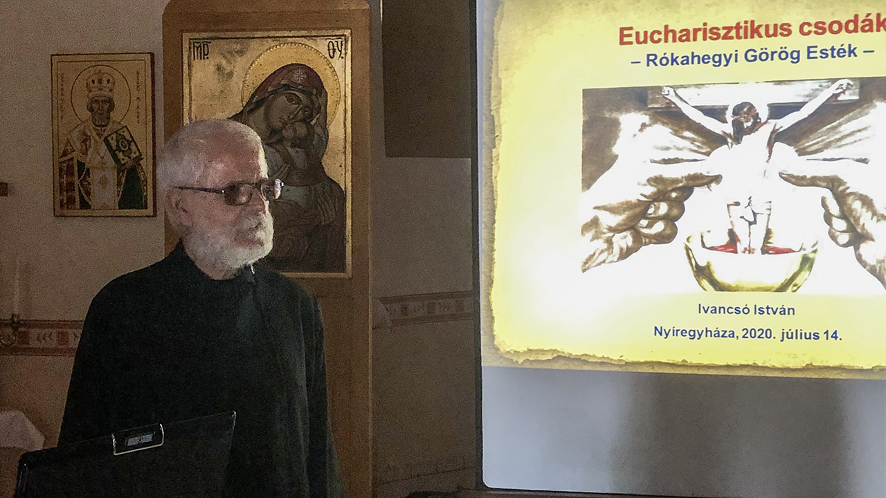 Eucharisztikus csodák – A Rókahegyi Görög Esték legutóbbi előadása