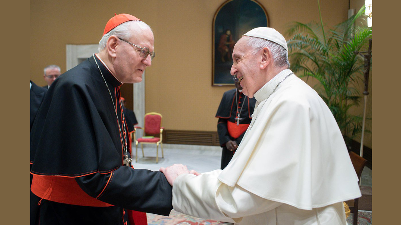 Ferenc pápa kinevezte Erdő Péter bíborost a Gazdasági Tanács tagjai közé