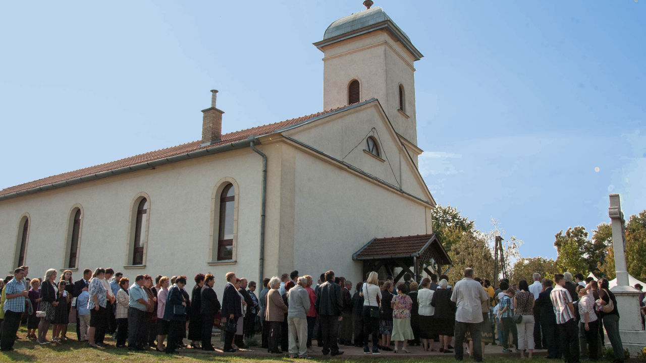 Együtt ünnepeltek az egyházközségek a nyírpazonyi templombúcsún