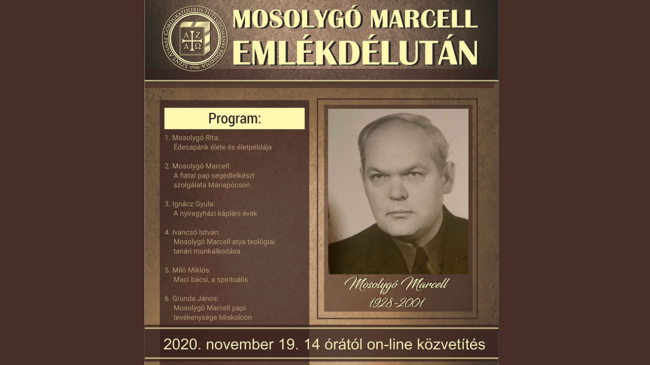 Mosolygó Marcell-emlékdélután a főiskolán