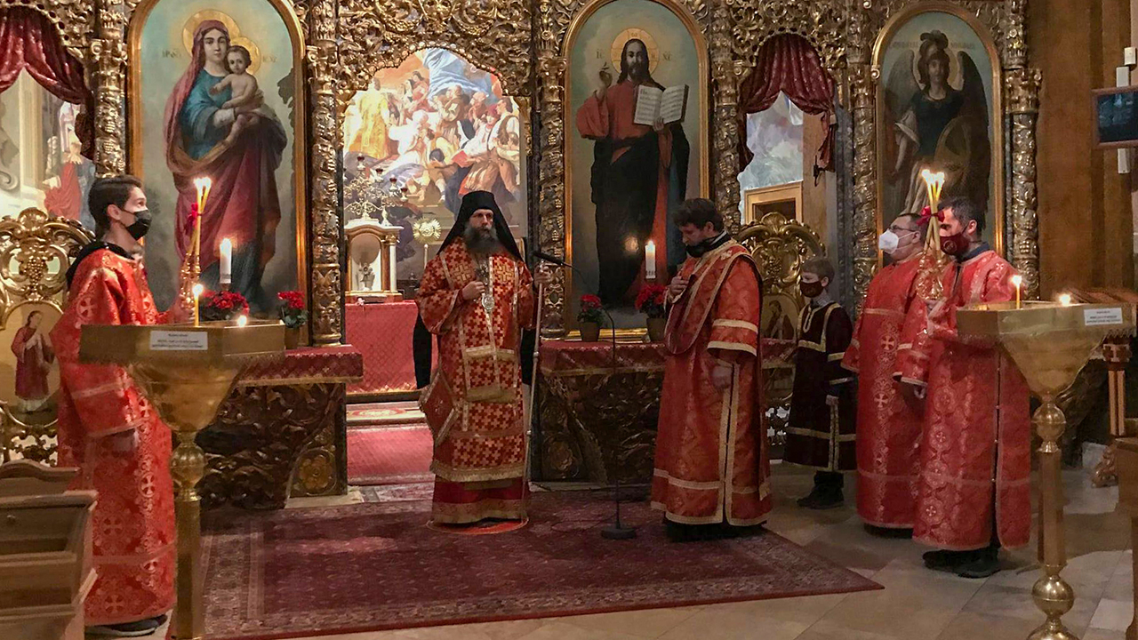 Előszenteltek liturgiája Máriapócson – Nagyhétfőn és Nagykedden
