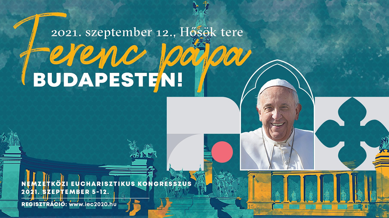 Ferenc pápa Budapestre látogat