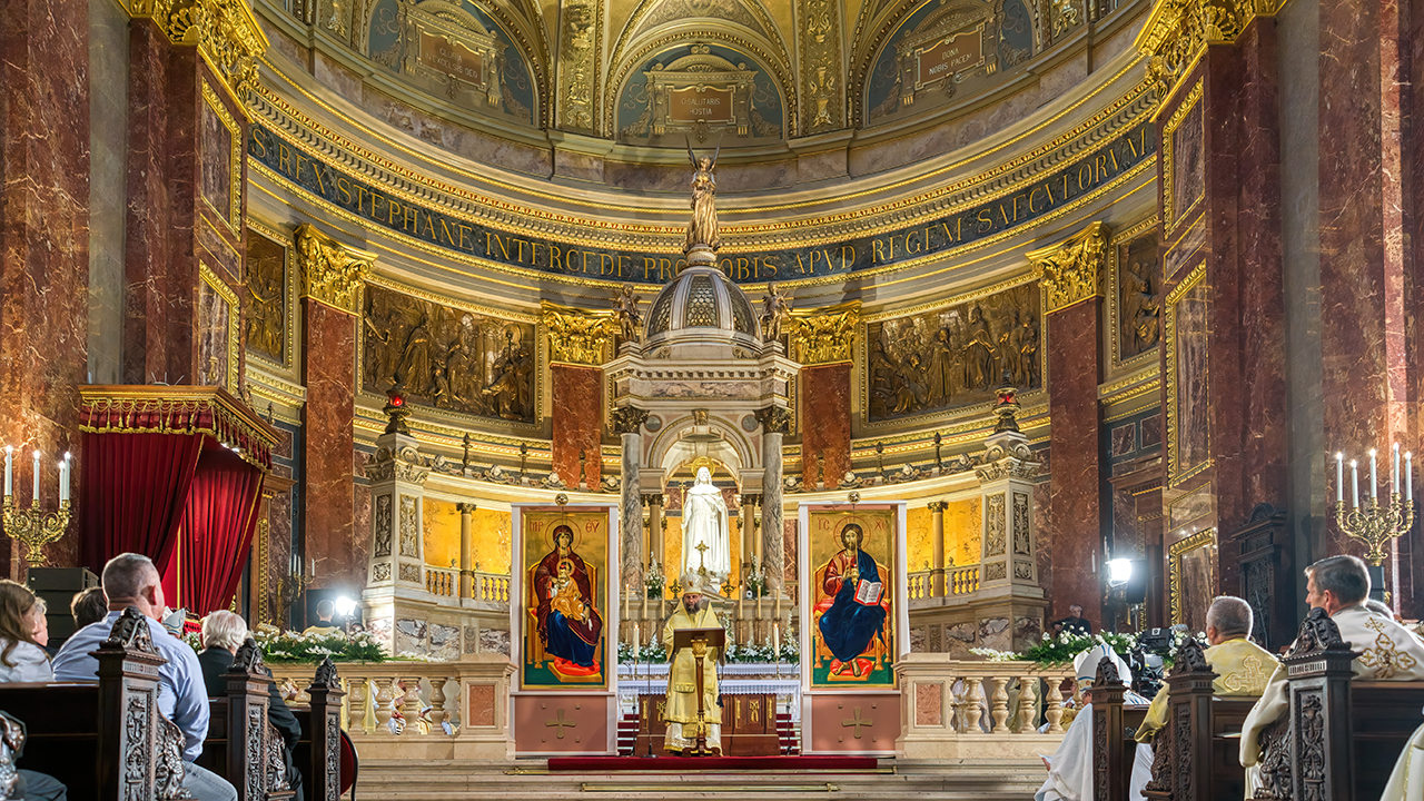 Fülöp metropolita beszéde a Szent István-bazilikában végzett Szent Liturgián