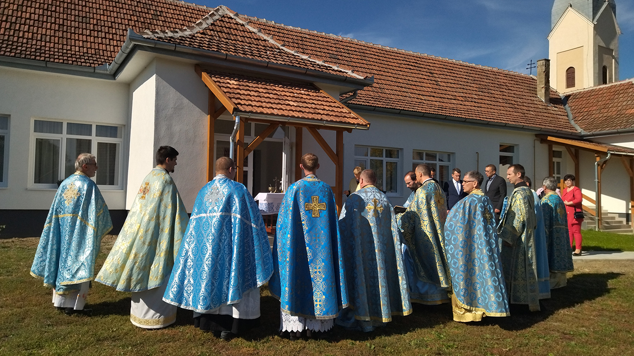 Porcsalmai templomünnep és közösségi ház megáldása