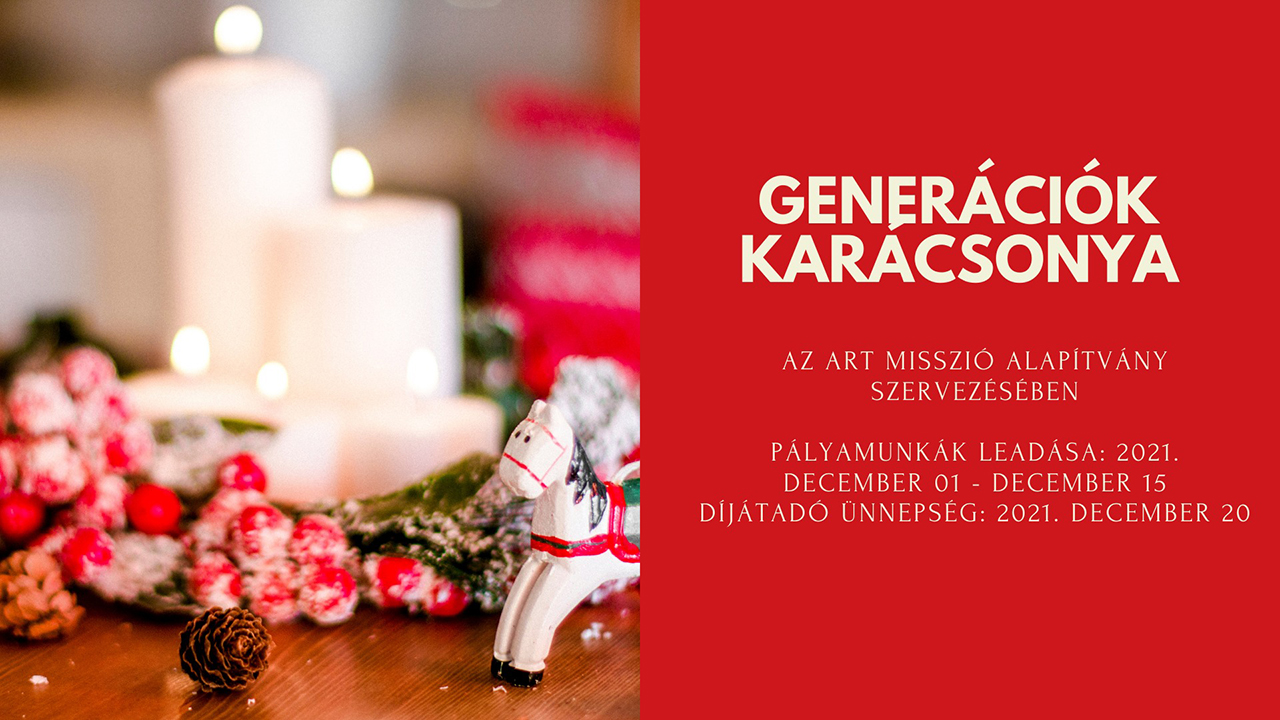 Generációk karácsonya – az Art Misszió Alapítvány pályázata