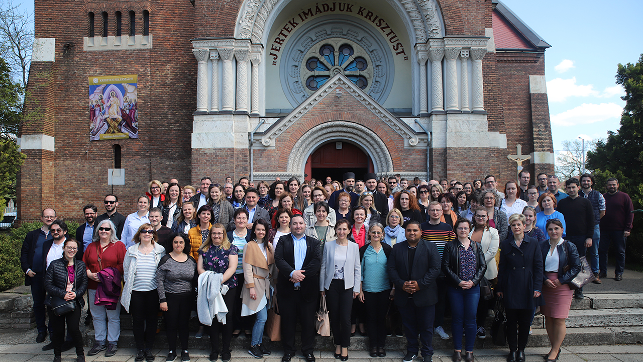 A három görögkatolikus egyházmegye püspökségi dolgozói találkoztak Debrecenben