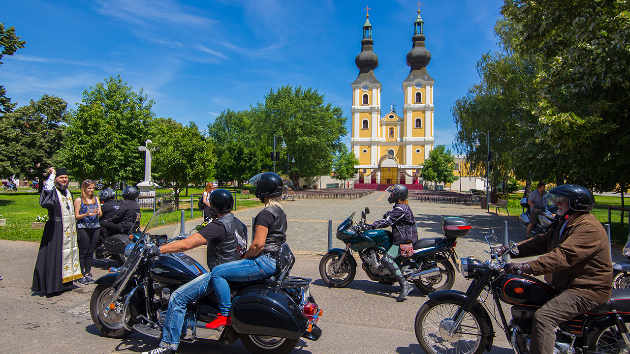 Görögkatolikus motorosok zarándoklata 