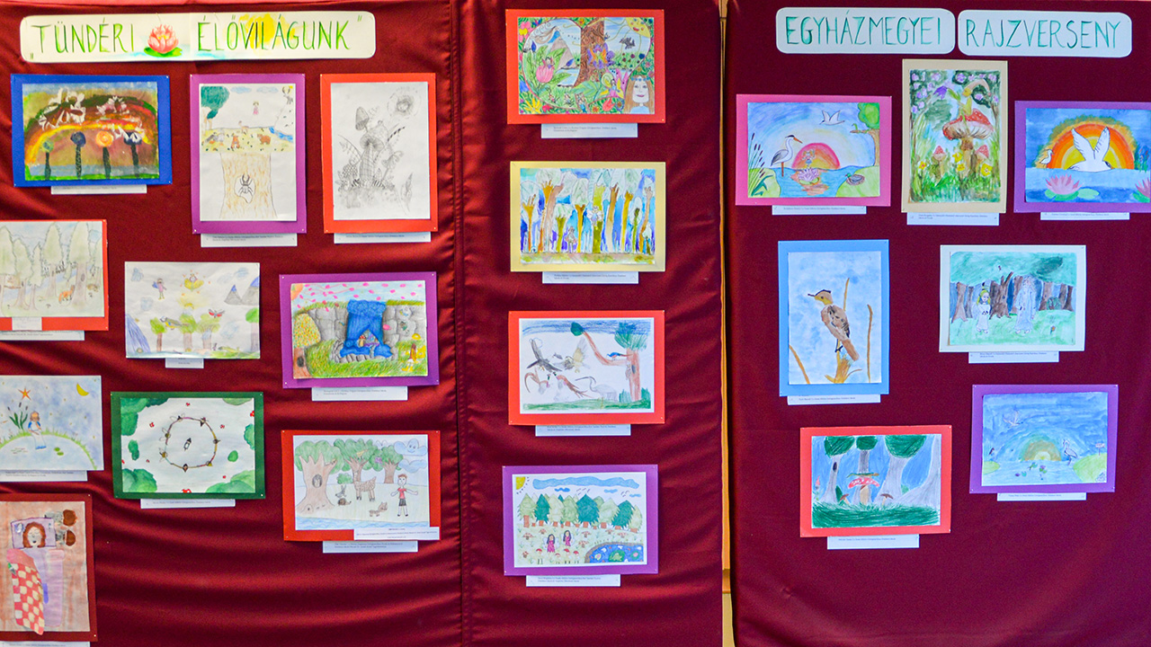 „Tündéri élővilágunk” rajzverseny díjkiosztó gála a Szent Miklós-iskolában
