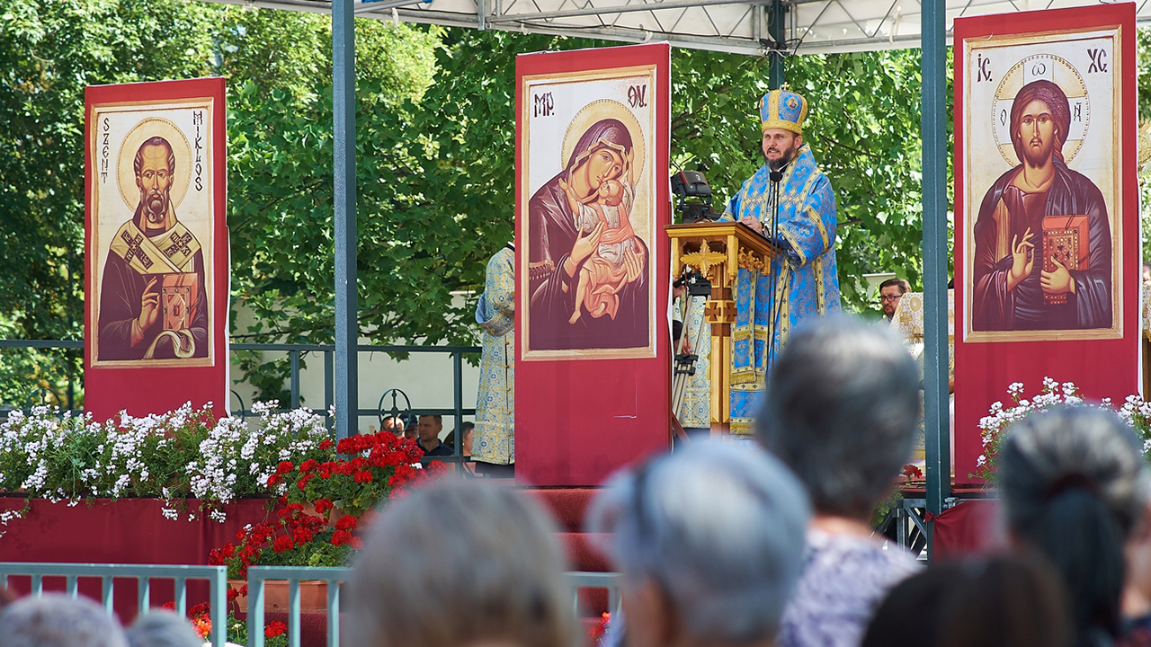 Ábel püspök atya homíliája a Nagyboldogasszony-napi búcsún Máriapócson
