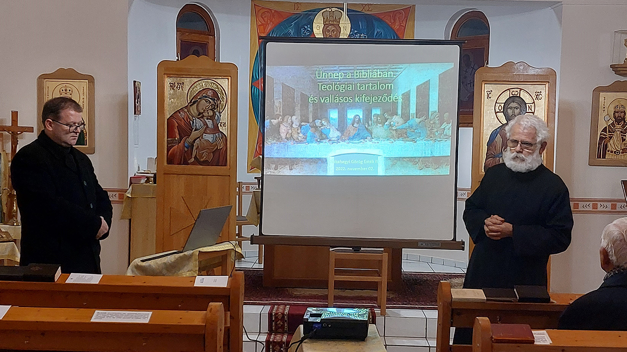 Biblikus előadás a Rókahegyi Görög Estéken