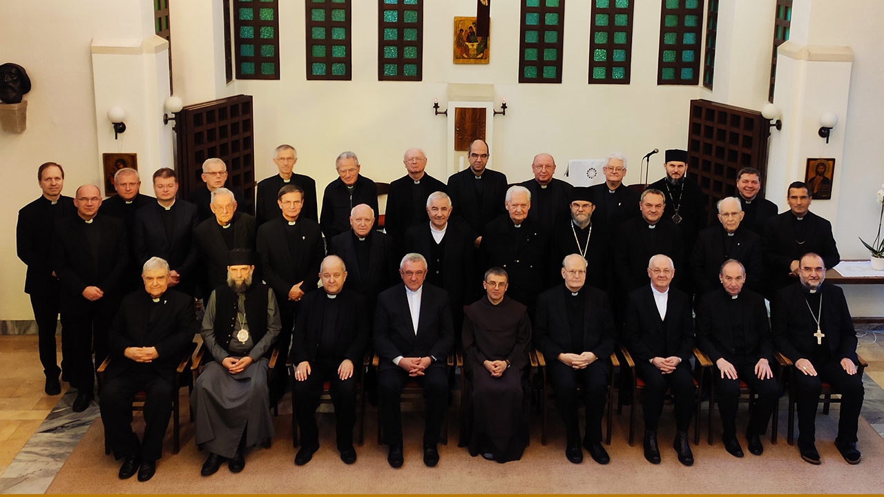 Közös lelkigyakorlaton vettek részt a magyar püspökök kép